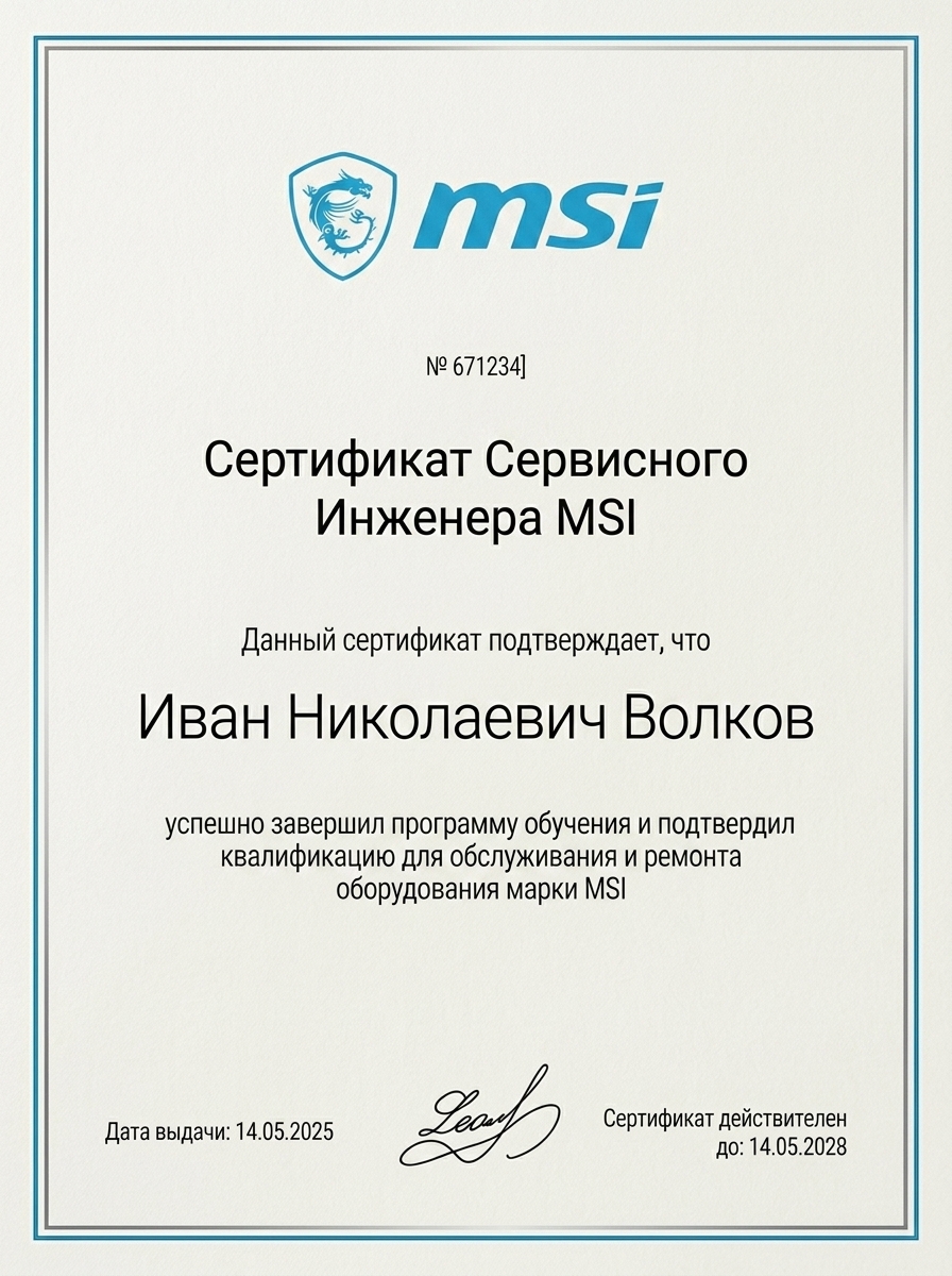 Сертификат